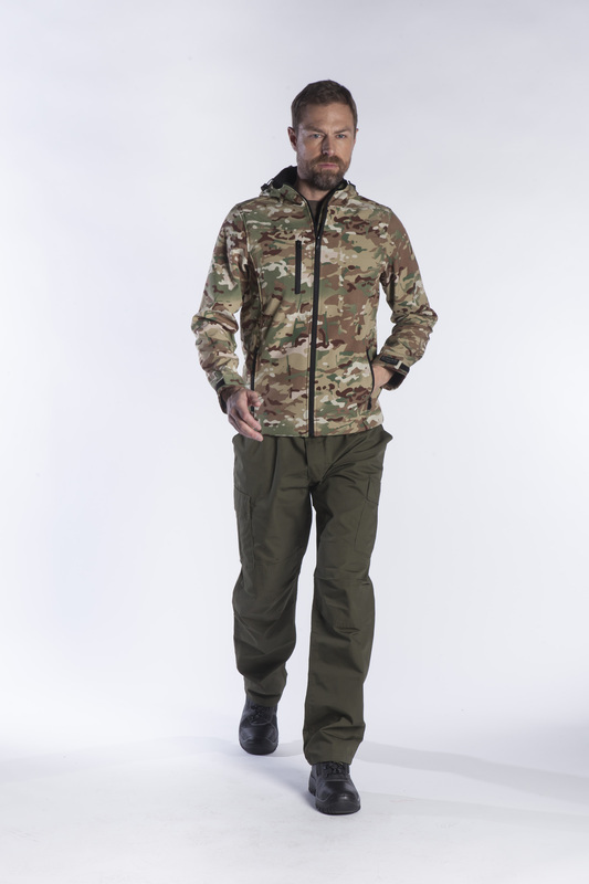 Μπουφάν Soft shell -Camouflage 523CAM